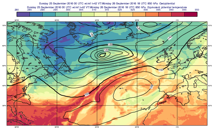 GRIB - Equivalent Potential Temperature
