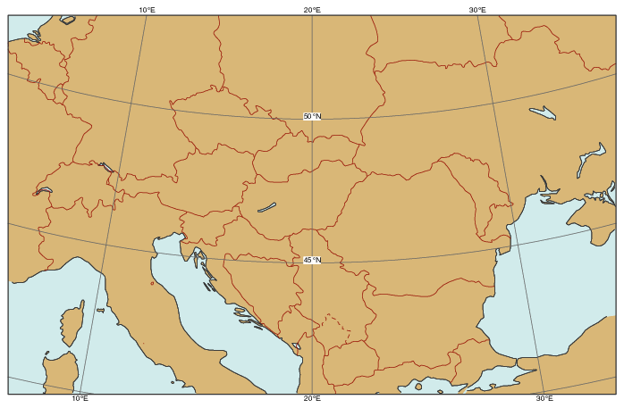 Polar Stereographic Projection Defined by Centre and Scale