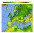 GRIB - Model Orography with Land Sea Mask