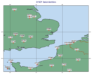 BUFR - Plotting SYNOP Station Ids