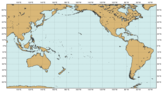 Cylindrical Projection across the Dateline